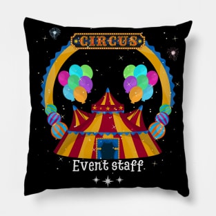 Circus Event Staff Pillow