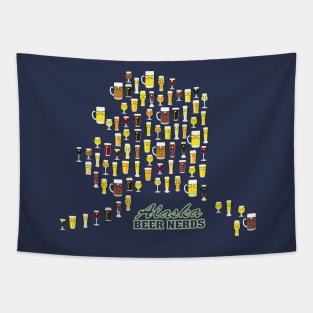 Alaska Beer Nerds Tapestry