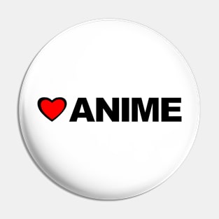 Love Anime Pin