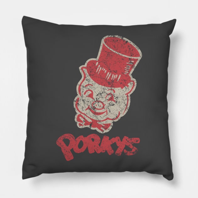 Porkys Pillow by MindsparkCreative