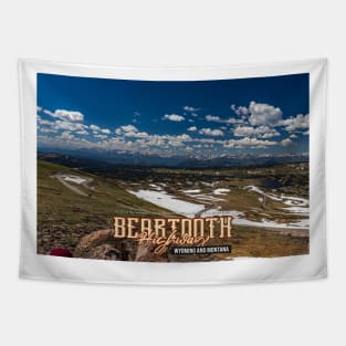 Beartooth Highway Wyoming and Montana Tapestry