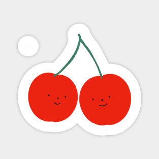 Happy Cherries Magnet