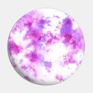 Pink and Purple Tie-Dye Spots Pin