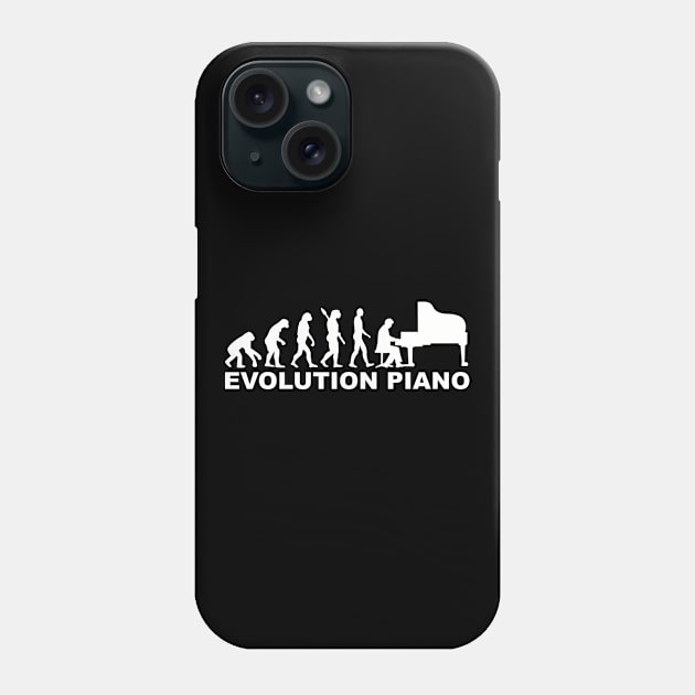 Piano evolution Phone Case by Designzz