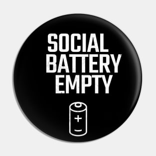 social battery empty Pin