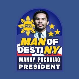 MANNY PACQUIAO FOR PRESIDENT ELECTION 2022 V2 T-Shirt