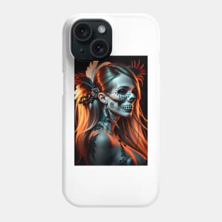 red Indians cute girl Phone Case