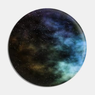 Colorful Universe Nebula Galaxy And Stars Pin