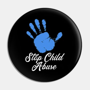 Child Abuse Prevention Awareness Month Blue Ribbon gift idea Pin