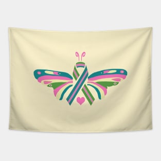 Metastatic Breast Cancer Butterfly Tapestry