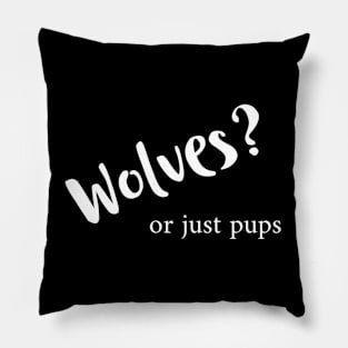 Wolves? Pillow