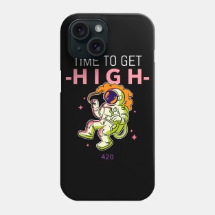 high astronaut Phone Case