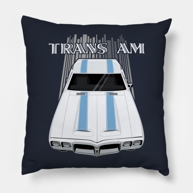 Firebird Trans Am 1969 Pillow by V8social