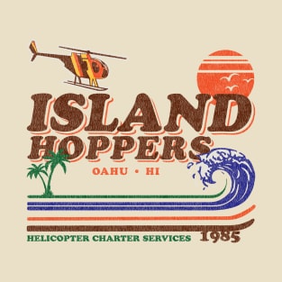 Island Hoppers Retro Worn Lts T-Shirt