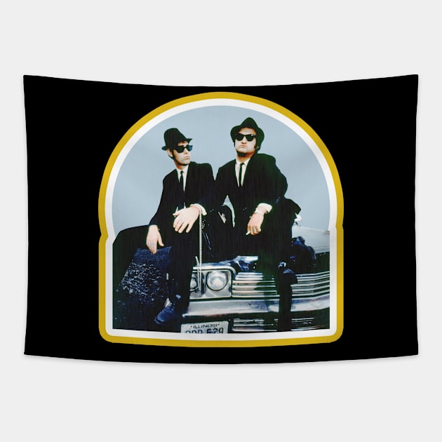 Real Men Drive Auctioned Police Vehicles Tapestry by Xanaduriffic