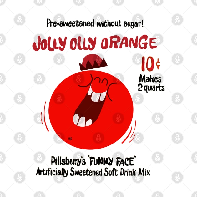 Jolly Olly Orange "Funny Face" by offsetvinylfilm