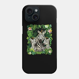 Zebra Hierarchical Herds Phone Case