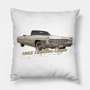 1965 Cadillac de Ville Convertible Pillow