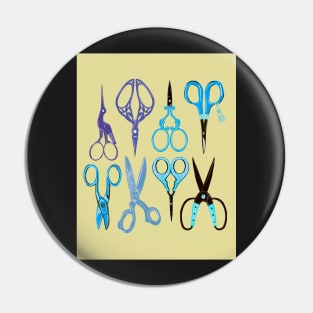 Scissors illustration Pin