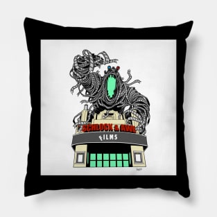 Schlock And Awe Films logo Pillow