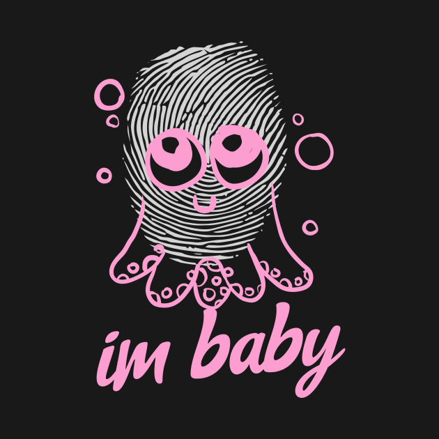 Im Baby Kawaii Octopus Sea Life Cute Kids Fashion by BitterBaubles