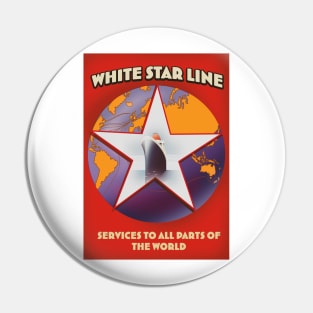 White Star line Shipping commercial Pin