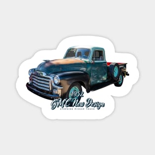 1954 GMC 100 Stepside Pickup Truck Magnet