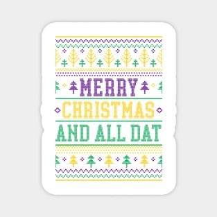 New Orleans Christmas Shirt Magnet