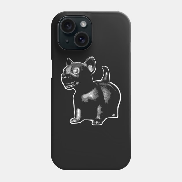 Minimal Ancient Xoloitzcuintli Xolo Tribal puppy colarless Phone Case by pelagio