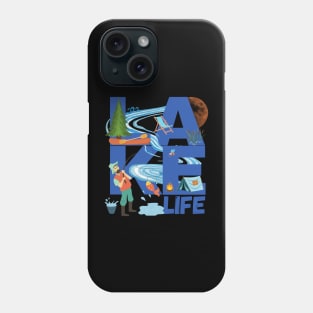 Lake Life Square Phone Case