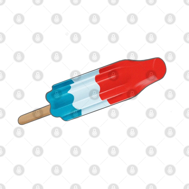 USA Rocket Pop - Popsicle by Vector Deluxe