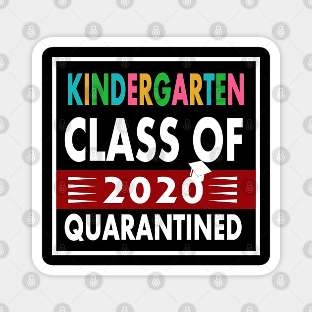 Kindergarten Class Of 2020 Quarantined Magnet by fabecco