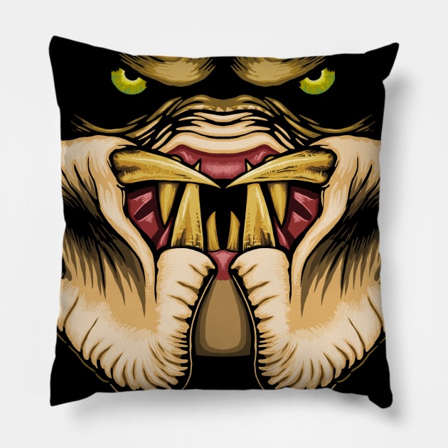 The Hunter Pillow by DCLawrenceUK