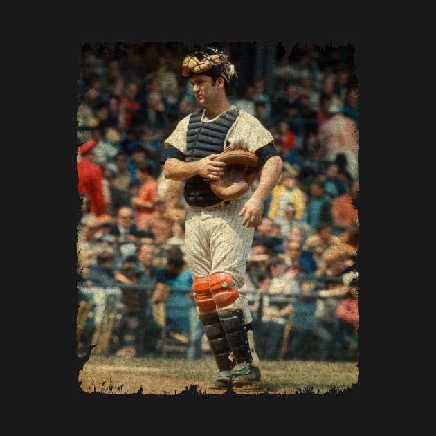 Thurman Munson - New York Yankees, 1970 by SOEKAMPTI