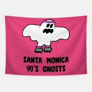 Santa Monica 90s Ghosts - Minorest League Baseball Tapestry