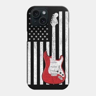 Patriotic Electric Guitar Phone Case