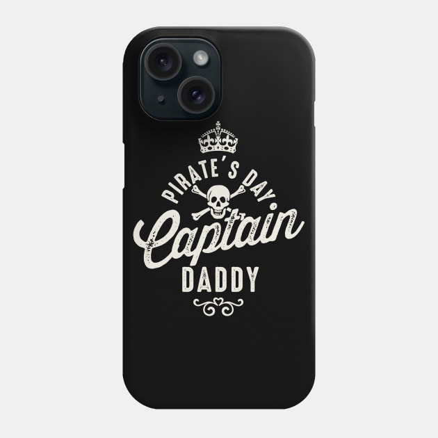 Pirate's Day Captain Daddy Vintage Phone Case by Designkix