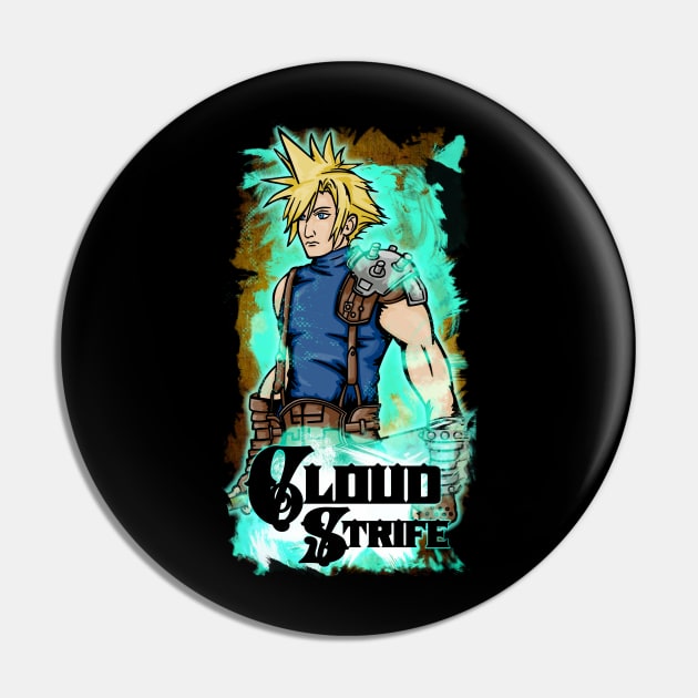 Cloud Pin by Beanzomatic