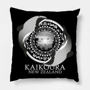 Hector's Dolphin Kaikoura New Zealand Pillow