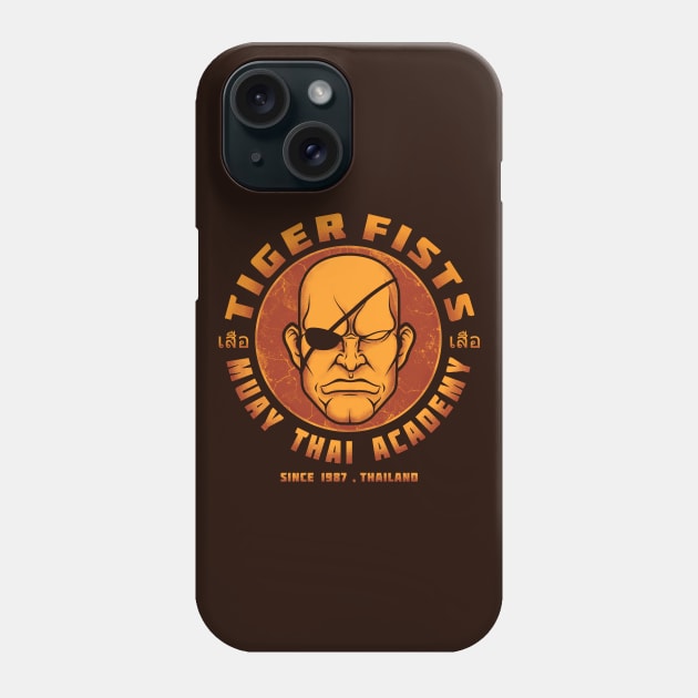 Tiger Fists Phone Case by pigboom