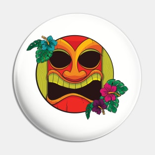 Tiki Party Pin