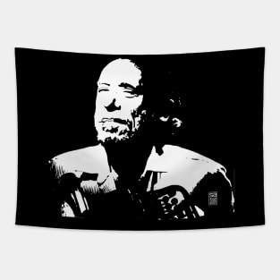 Charles Bukowski design (light). Tapestry