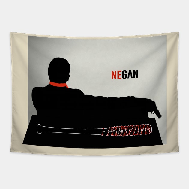 Negan Tapestry by forsureee