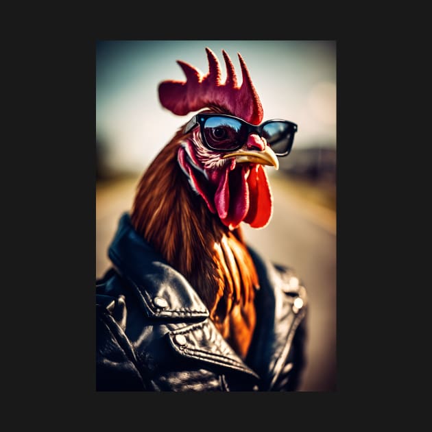 funny rooster by helintonandruw