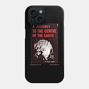 A JOURNEY TO THE CENTER OF THE EARTH by Jules Verne Phone Case