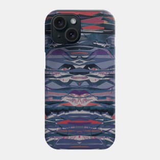 The Swim- Decorative Abstract Mixed Media Phone Case