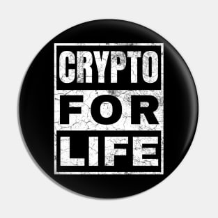 Crypto for Life Pin