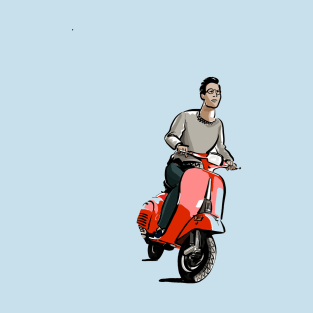 Vespa Scooter T-Shirt