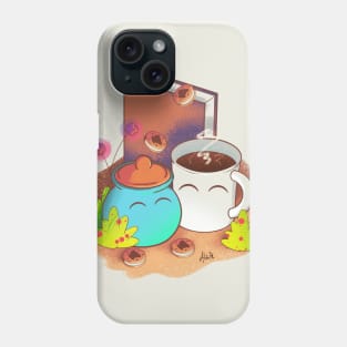 Coffee and cookies Phone Case