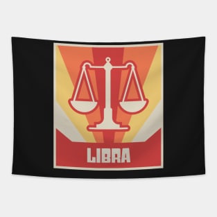 Libra – Vintage Astrology Zodiac Sign Tapestry